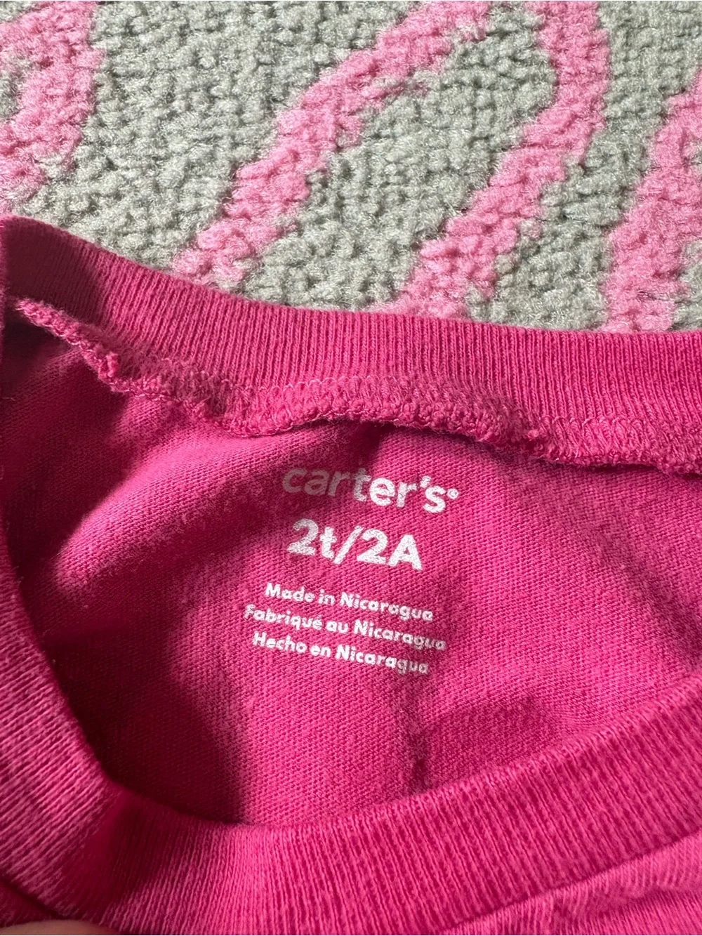 Carters Long Sleeve Sister Shirt Todder Girls 2T
